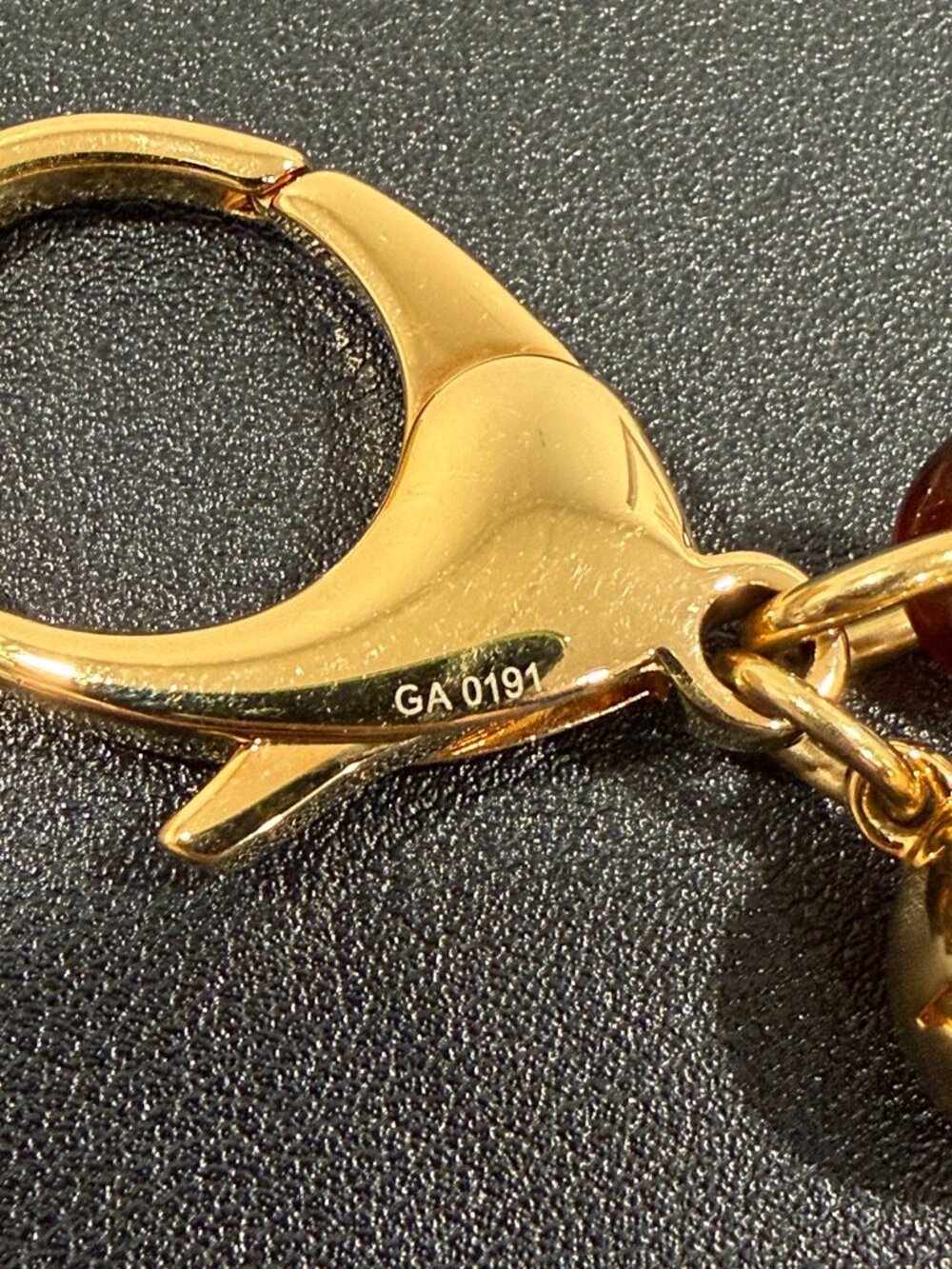 Louis Vuitton Idylle Rayures Blossom Bag Charm/Key Ring (JB1477) - Picture 3 of 3
